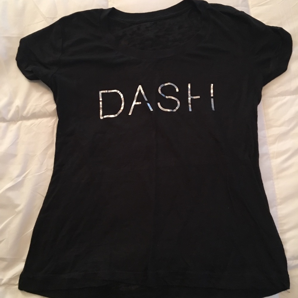 DASH black burnout T